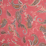 Gasa Bambula Cachemir Fresa - Ribes y Casals