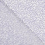 Gasa Lurex Lunares Malva - Ribes y Casals