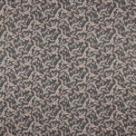 Gasa Lurex Floral Negro - Ribes y Casals