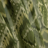 Gasa Poliéster Estampada Étnico Verdes - Ribes y Casals