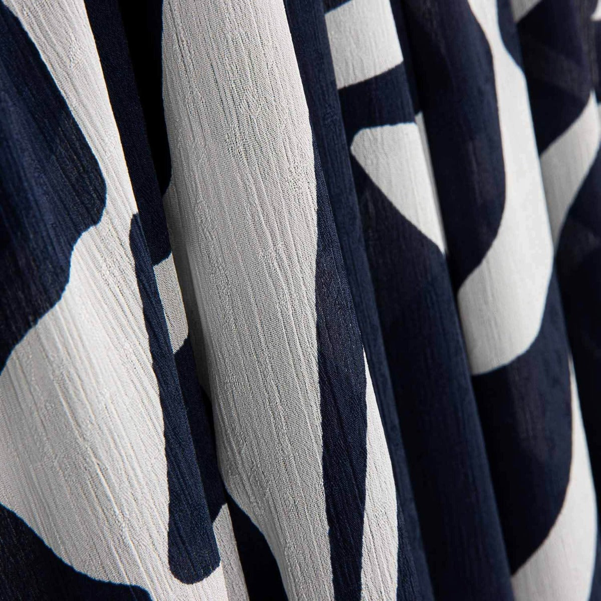 Retal Gasa Poliéster Mares Azul-Blanco 160x150 cms - Ribes y Casals