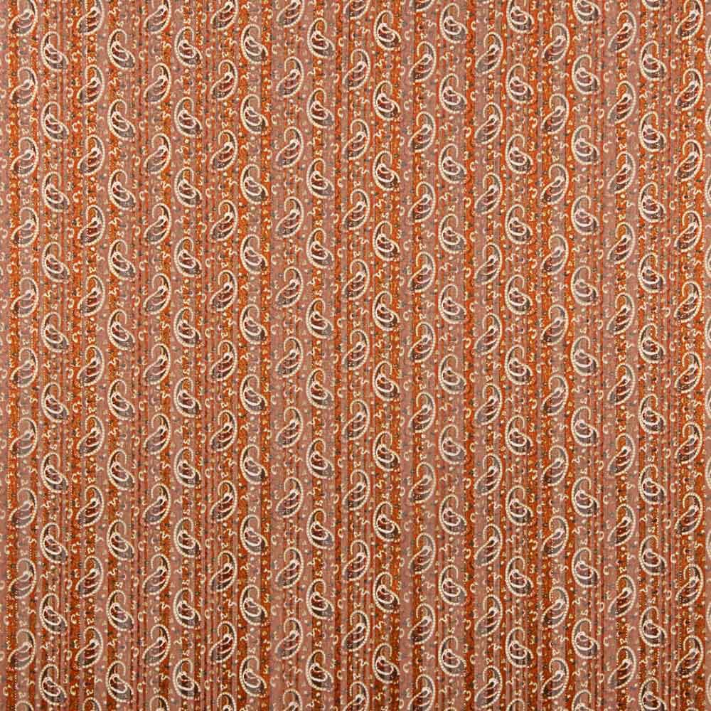 Gasa Satén Lúrex Cachemir Caldera - Ribes y Casals