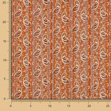 Gasa Satén Lúrex Cachemir Caldera - Ribes y Casals