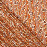 Gasa Satén Lúrex Cachemir Caldera - Ribes y Casals