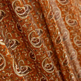 Gasa Satén Lúrex Cachemir Caldera - Ribes y Casals