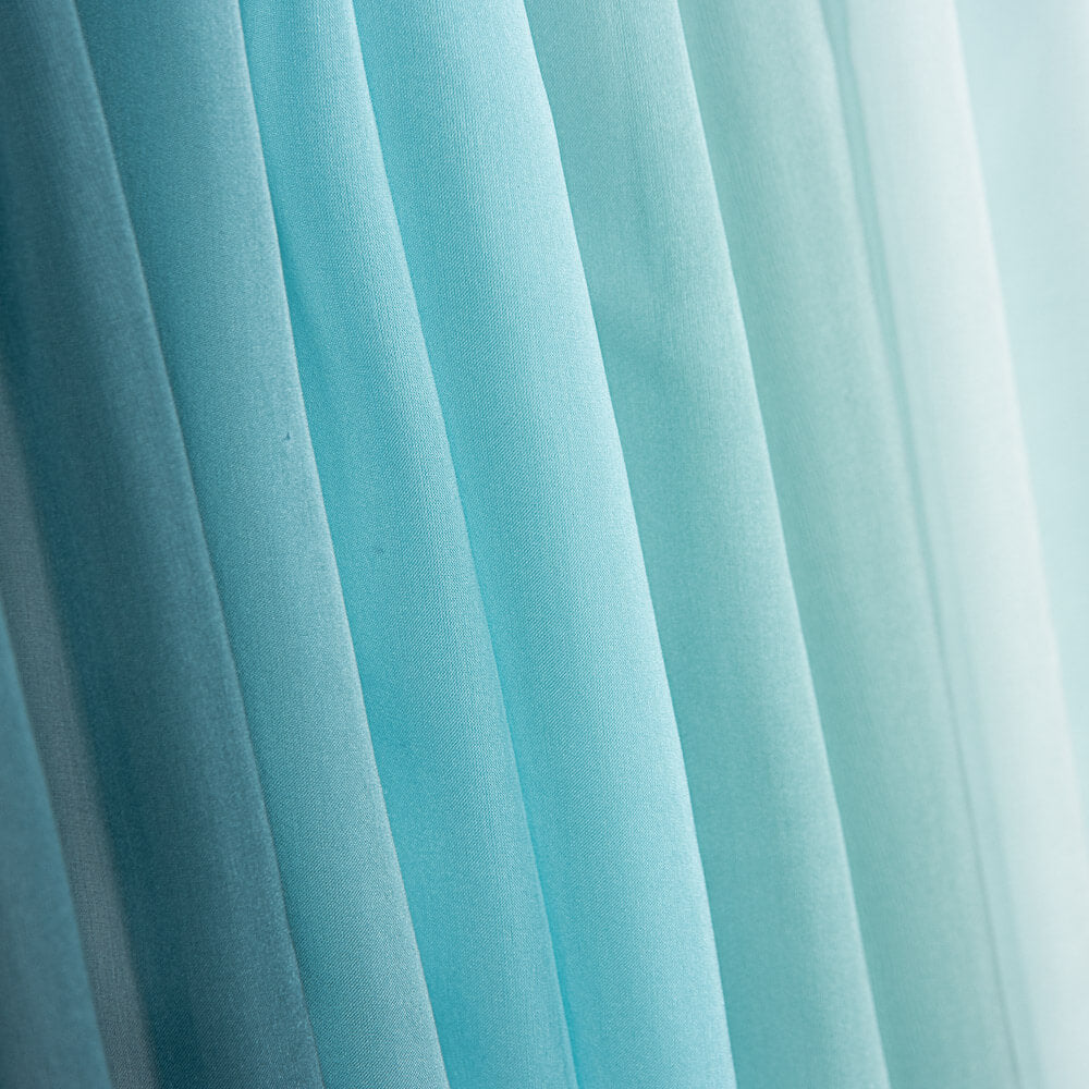 Gasa Seda Degradé Verde Agua - Ribes y Casals