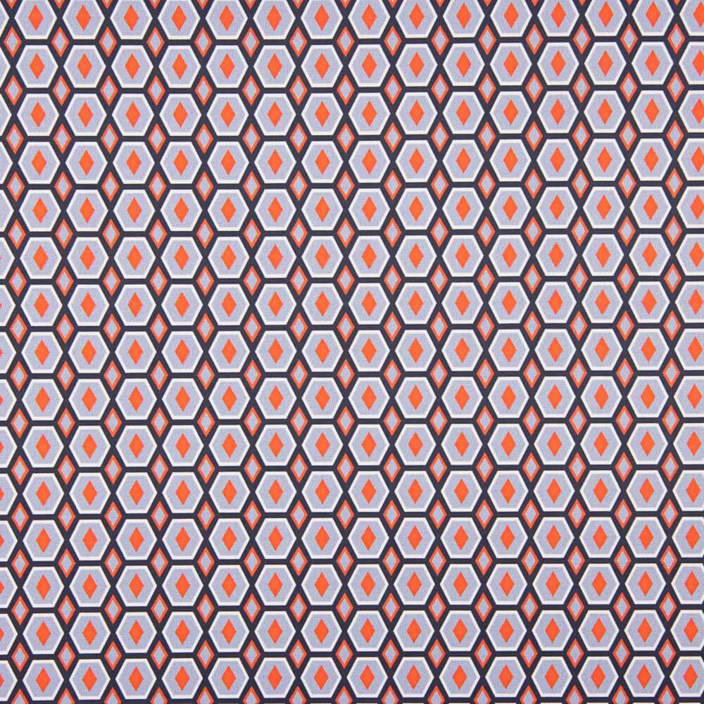 Punto Lycra Geo Malva - Ribes y Casals