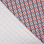 Punto Lycra Geo Malva - Ribes y Casals