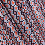 Punto Lycra Geo Malva - Ribes y Casals