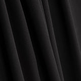 Georgette Poliéster Atenea Negro - Ribes y Casals