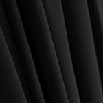 Retal Georgette Poliéster Gala Negro - Varias medidas x ancho de 150 cm - Ribes y Casals