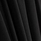 Retal Georgette Poliéster Gala Negro - Varias medidas x ancho de 150 cm - Ribes y Casals