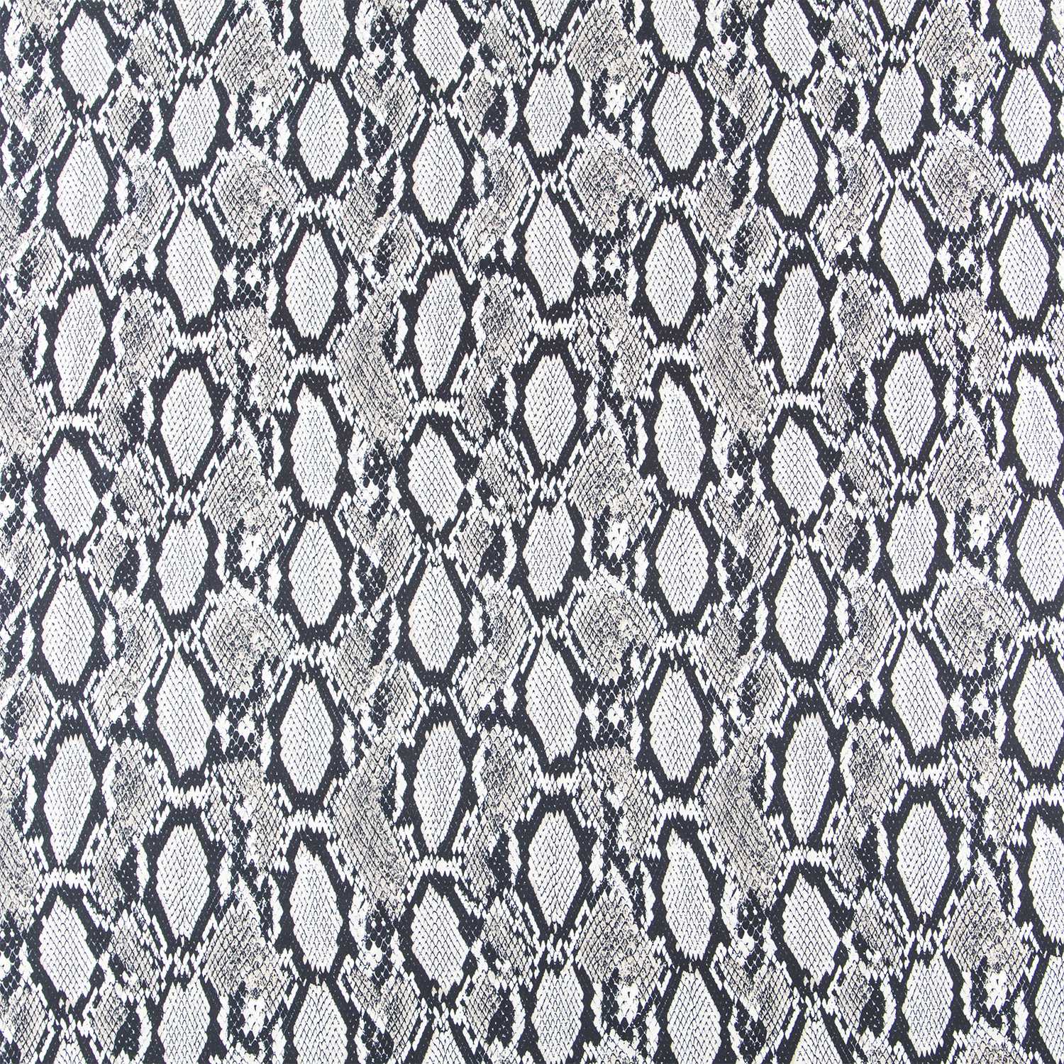 Georgette Animal Print Snake Gris - Ribes y Casals