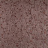 Georgette Crush Marrón Bordado - Ribes y Casals