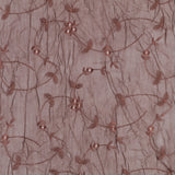 Georgette Crush Marrón Bordado - Ribes y Casals