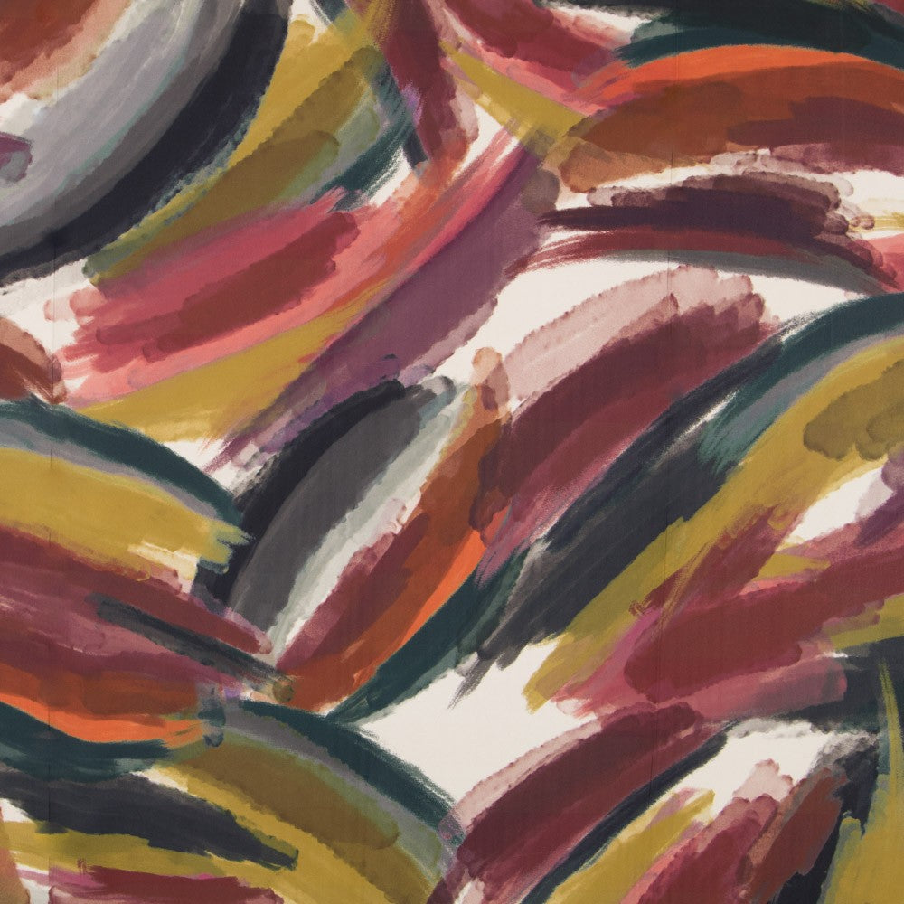 Retal Georgette Estampado Trazos 90x100% - Ribes y Casals