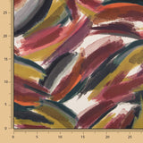 Retal Georgette Estampado Trazos 90x100% - Ribes y Casals