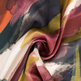 Retal Georgette Estampado Trazos 90x100% - Ribes y Casals