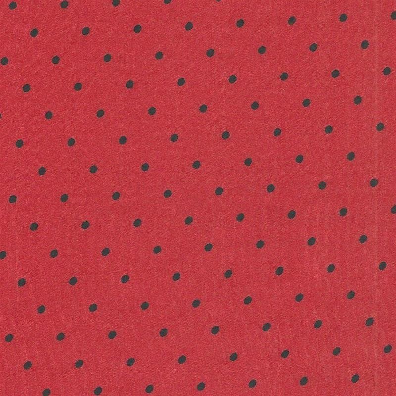Georgette Lunar Rojo Negro - Ribes y Casals