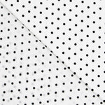 Georgette Lunares Blanca 4mm - Ribes y Casals