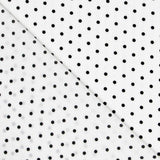 Georgette Lunares Blanca 4mm - Ribes y Casals