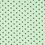 Georgette Lunares Verde 4mm - Ribes y Casals