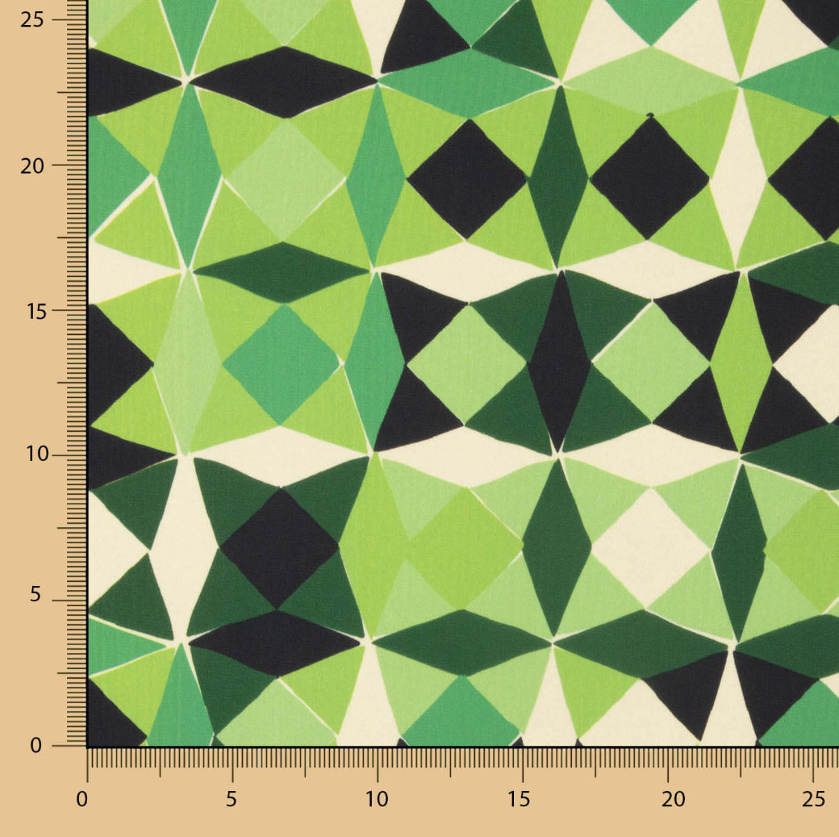 Georgette Fino Mosaico Verde - Ribes y Casals