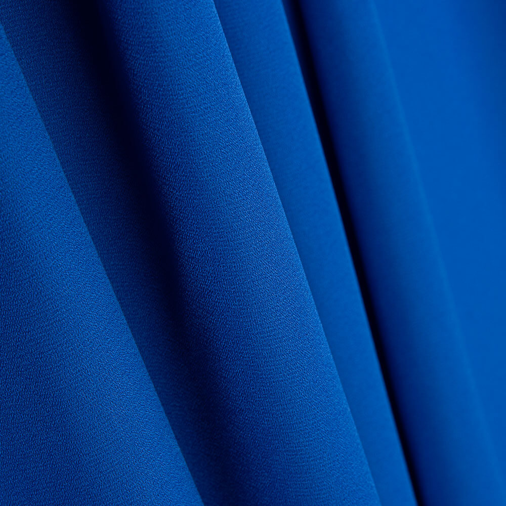 Georgette Poliéster Azulina - Ribes y Casals