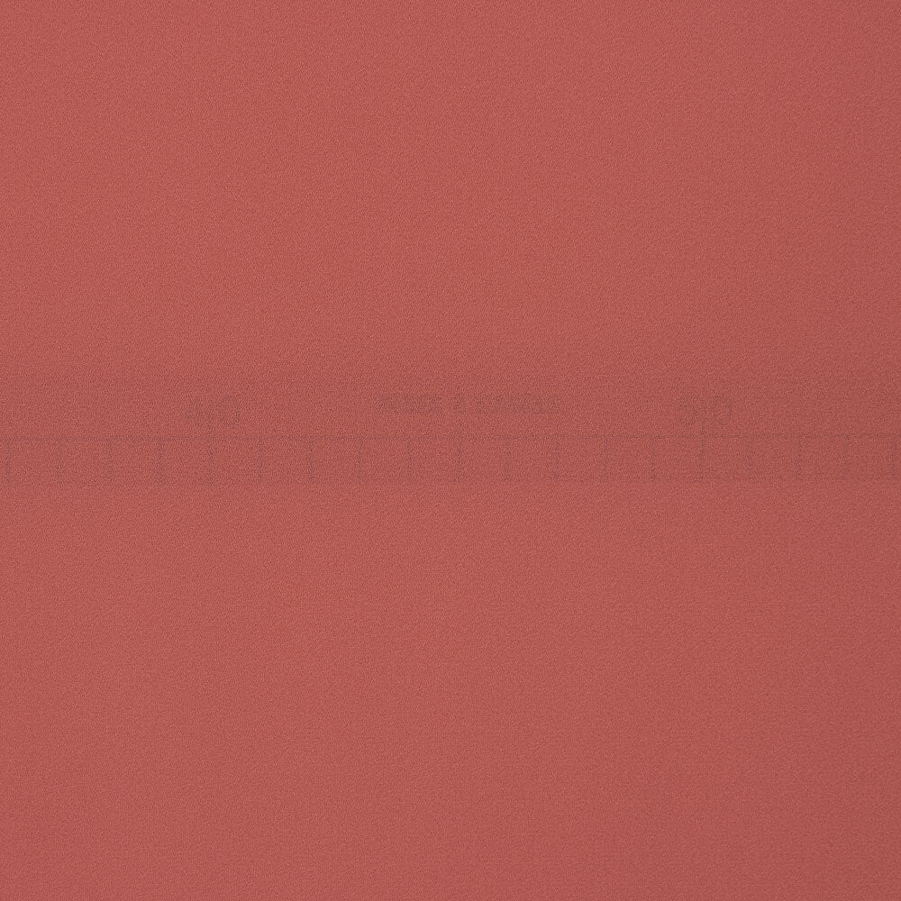 Georgette Poliéster Gala Coral Oscuro - Ribes y Casals