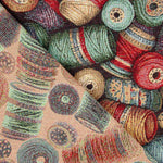 Gobelino Estampado Carretes de Hilo - Ribes y Casals