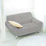 Damasco Lurex Floral en Gris y Plata - Ribes y Casals