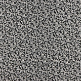 Damasco Lurex Floral en Blanco y Negro - Ribes y Casals