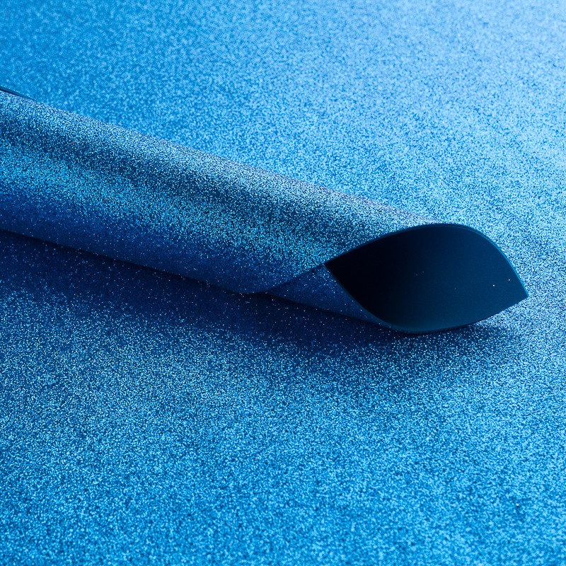 Goma Eva Glitter Azul - Ribes y Casals