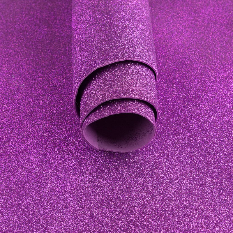 Goma Eva Glitter Morado - Ribes y Casals