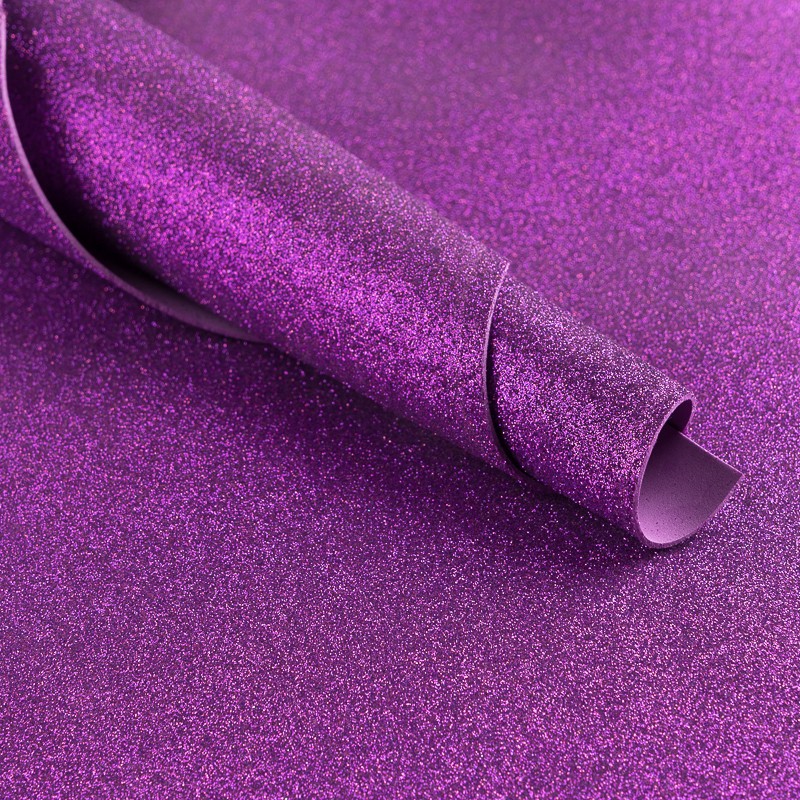 Goma Eva Glitter Morado - Ribes y Casals