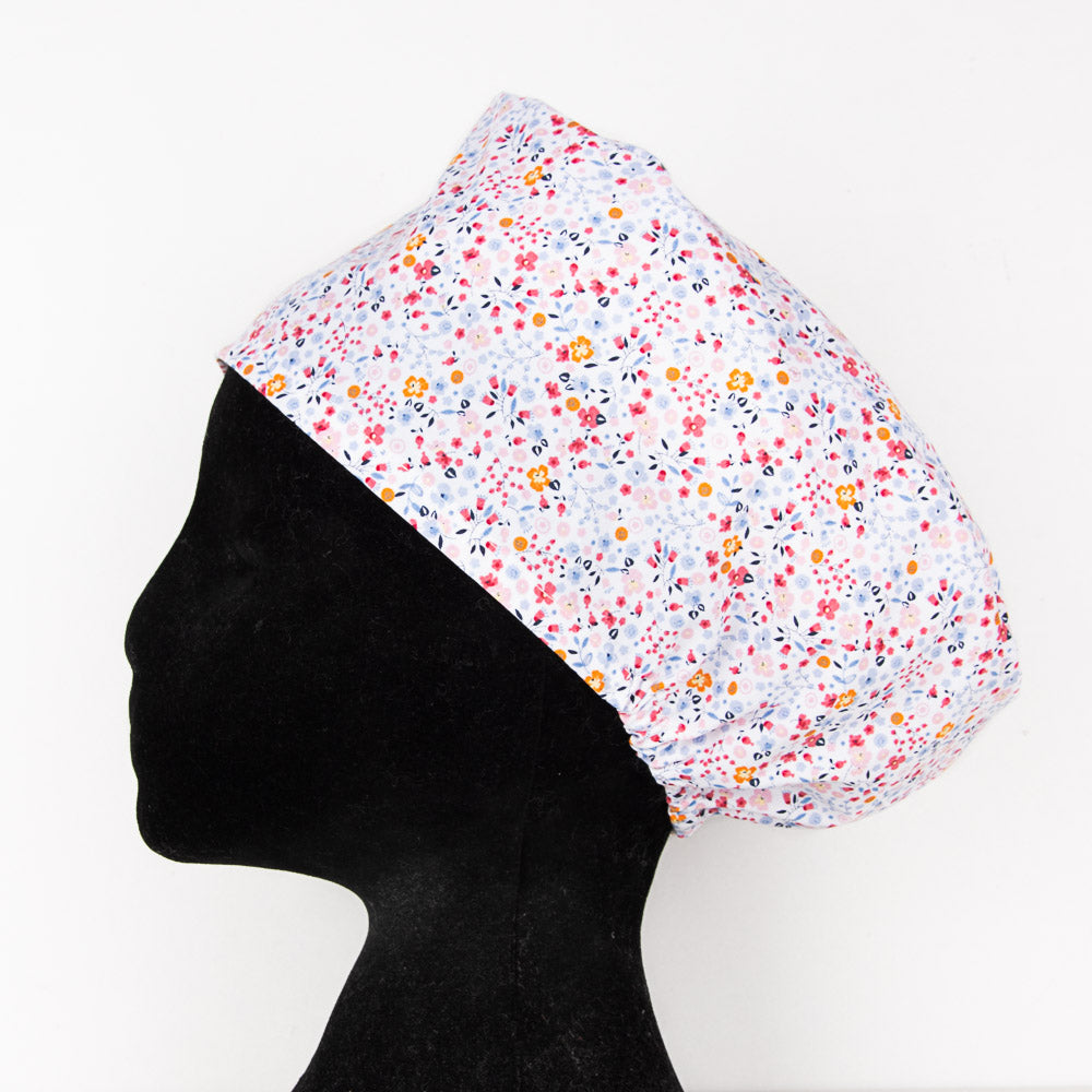 Gorro Sanitario Algodón Mini Flor Coral - Ribes y Casals