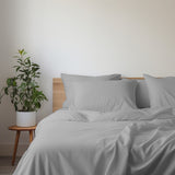 Confección Cama 150cm Algodón 200 Hilos Gris - Ribes y Casals