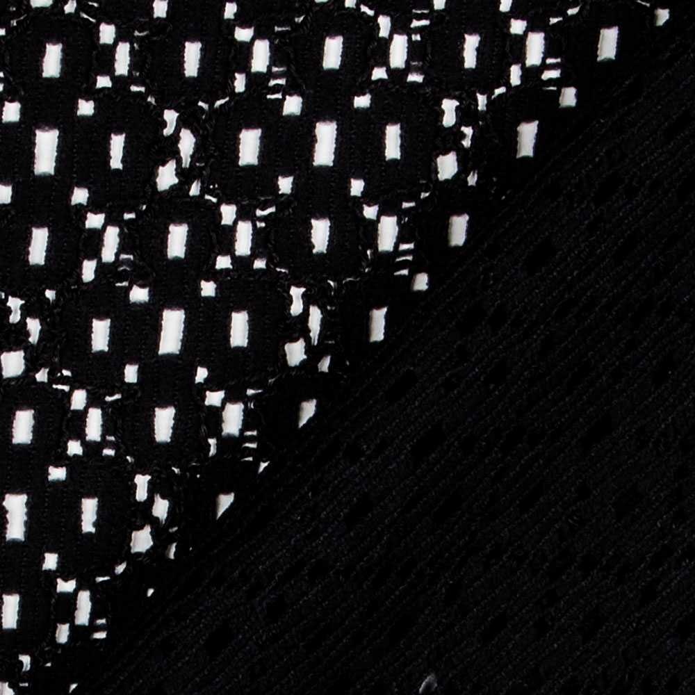 Guipur Negro Geométrico - Ribes y Casals