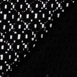 Guipur Negro Geométrico - Ribes y Casals