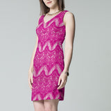 Guipur Ondas Ciclamen - Ribes y Casals