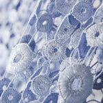 Guipur Redondas Lacado Azul Porcelana - Ribes y Casals