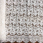 Guipur Blanco Natural Flores - Ribes y Casals