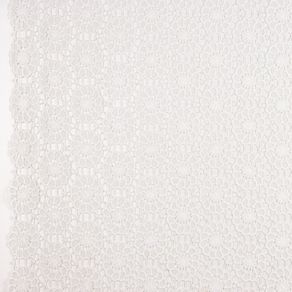 Guipur Floral Blanco - Ribes y Casals