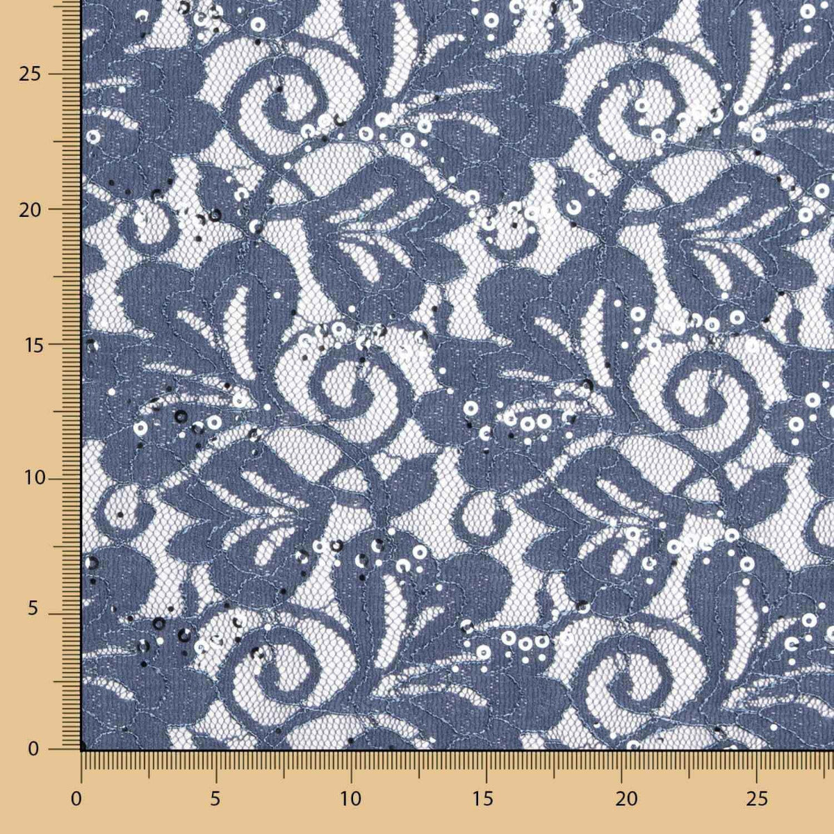 Blonda Lentejuelas Azul Vintage - Ribes y Casals