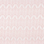 Retal Guipur Ondas Rosa Palo 150x150cm - Ribes y Casals