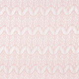 Retal Guipur Ondas Rosa Palo 150x150cm - Ribes y Casals