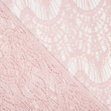 Retal Guipur Ondas Rosa Palo 150x150cm - Ribes y Casals