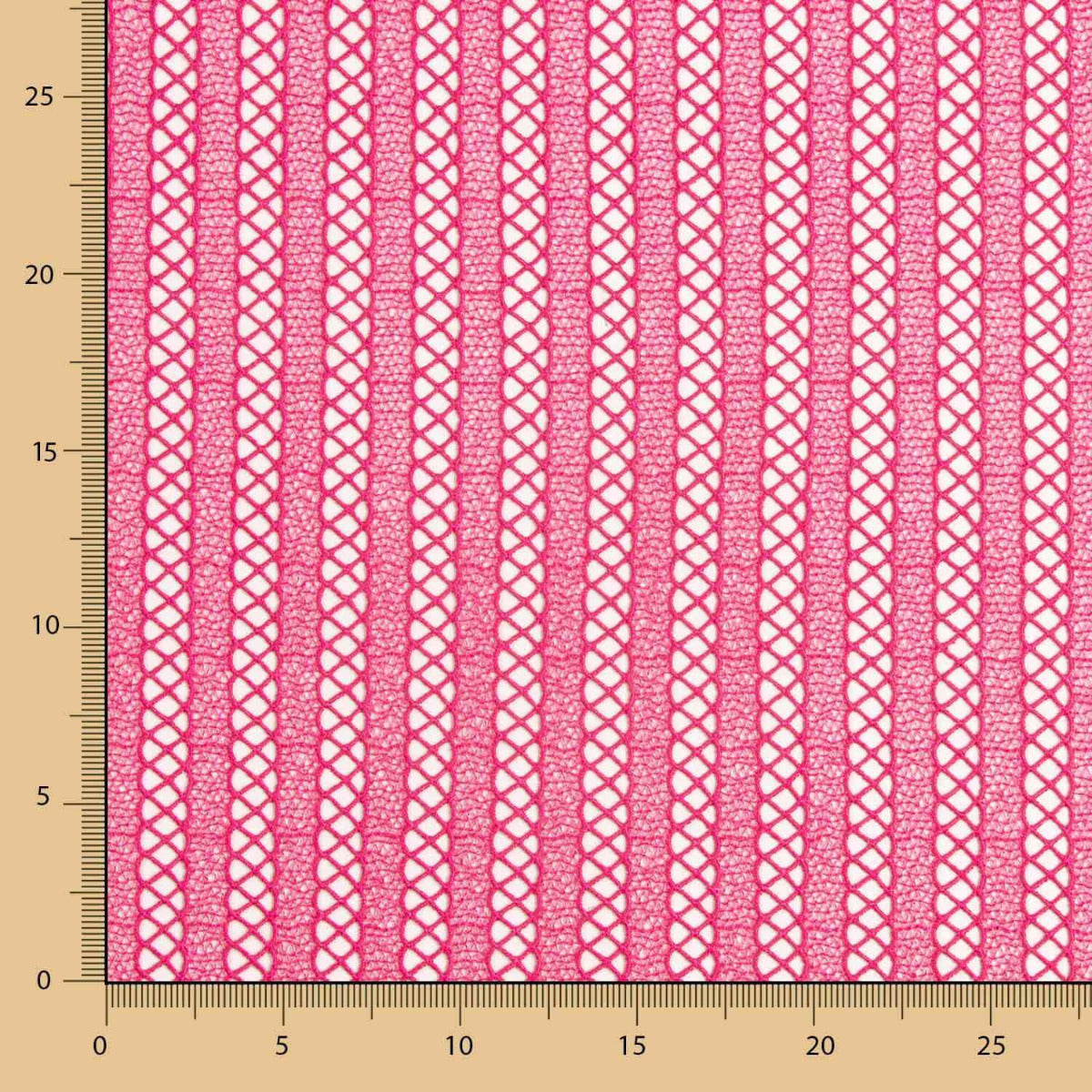 Guipur Listado Fucsia - Ribes y Casals