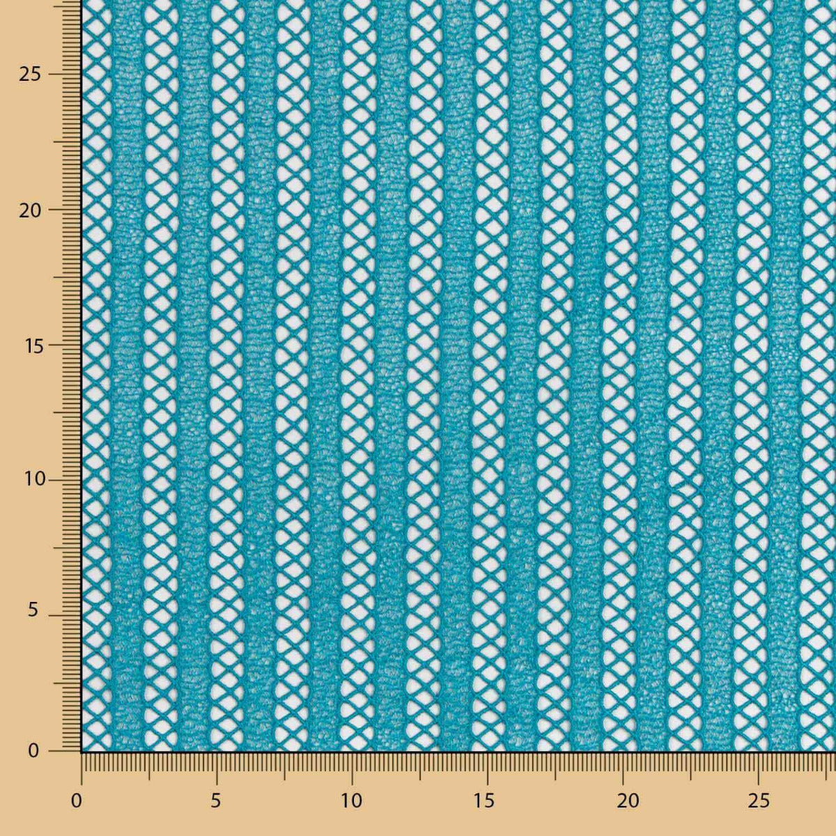 Guipur Listado Turquesa - Ribes y Casals