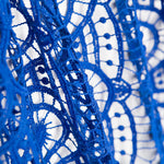 Retal Guipur Sixty Azulón 130x135 cm - Ribes y Casals